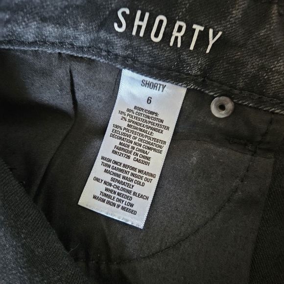 Aeropostale shorty sequin denim jeans shorts - Picture 7 of 8